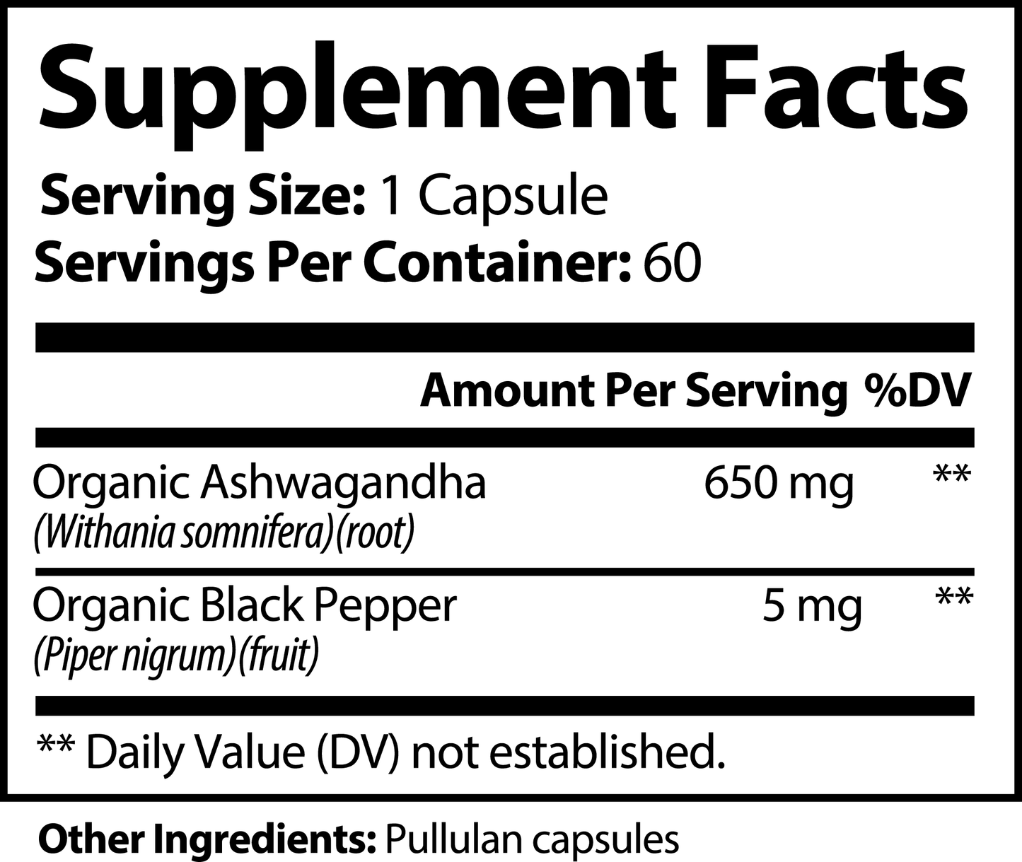 Ashwagandha - powerful adaptogen that helps individuals calm their stress hormones.