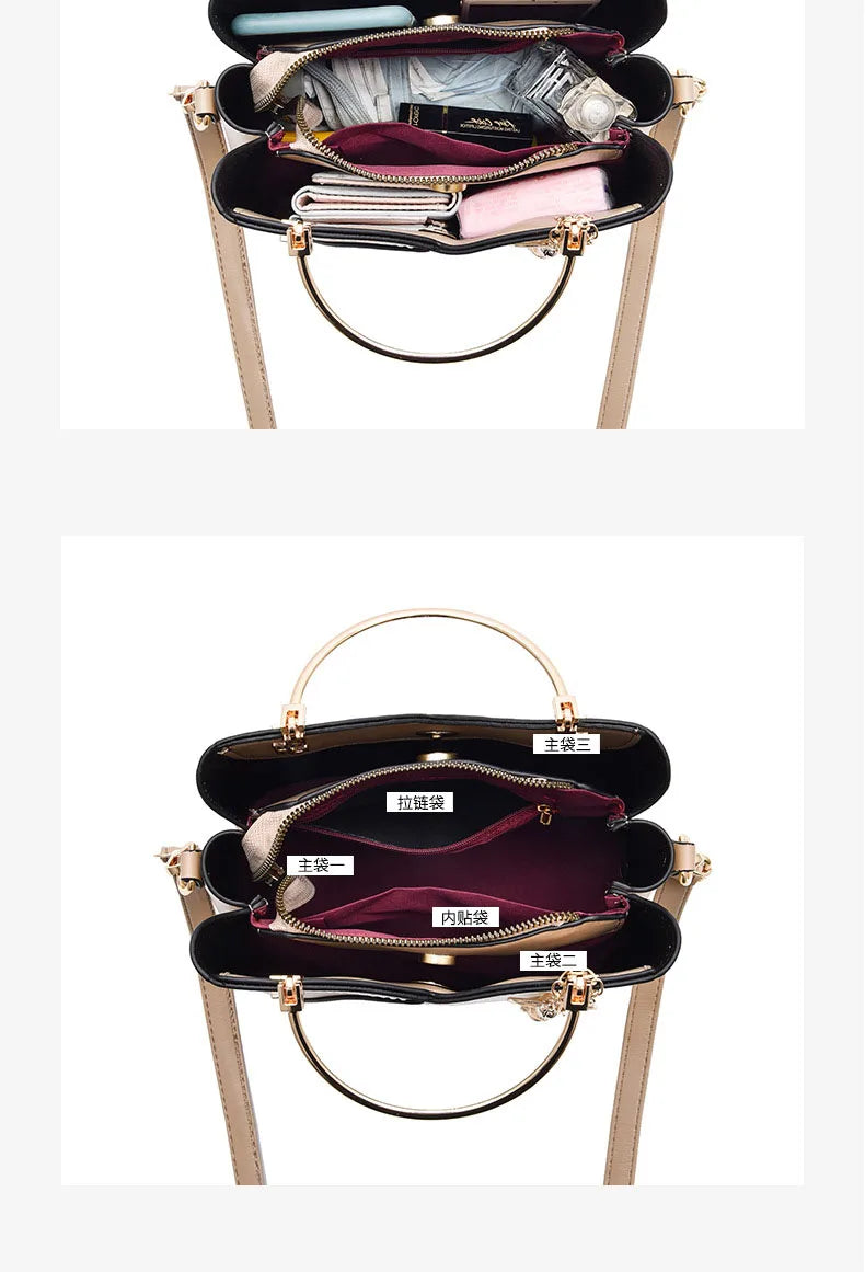Women Leather Handbags Women