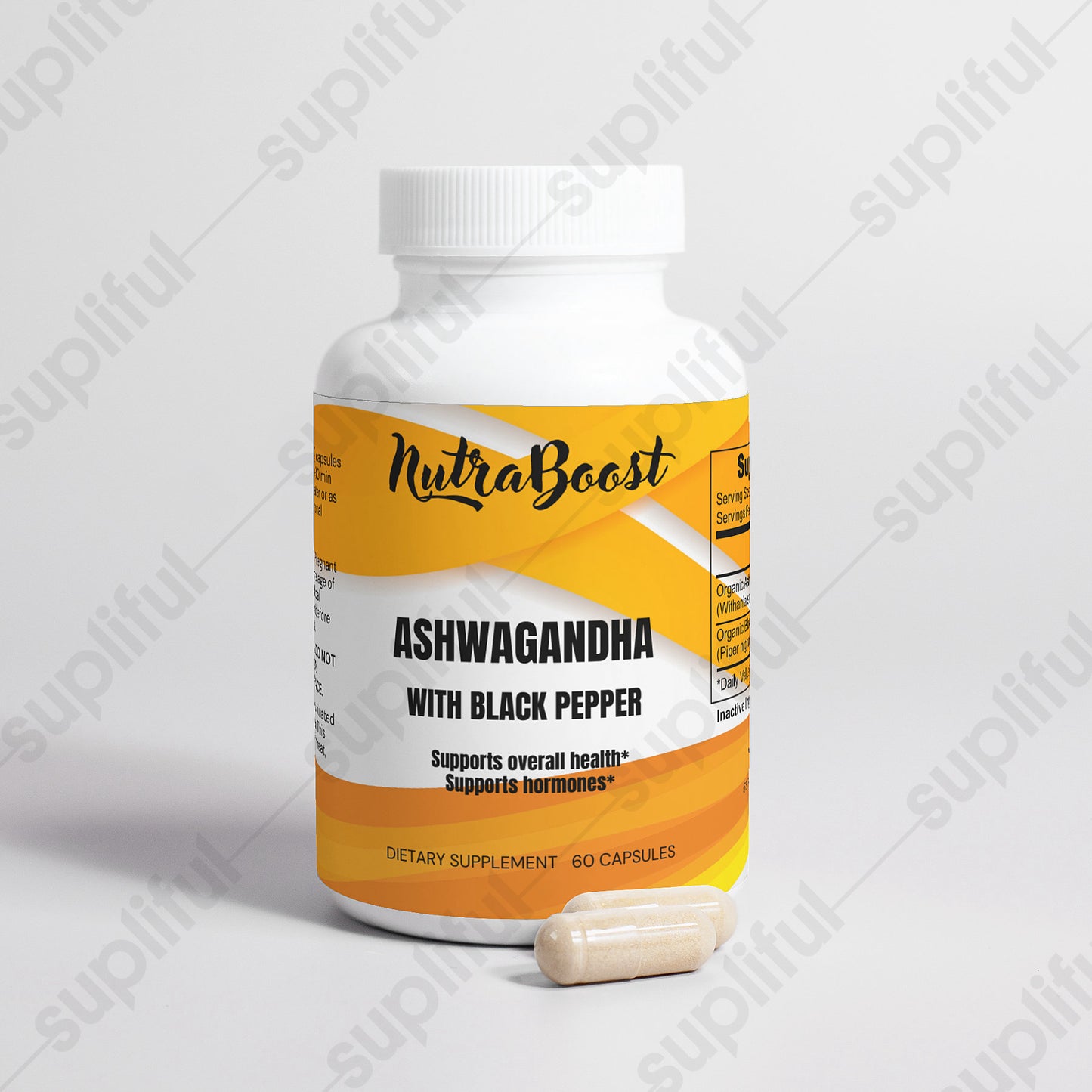 Ashwagandha -  powerful adaptogen that helps individuals calm their stress hormones.