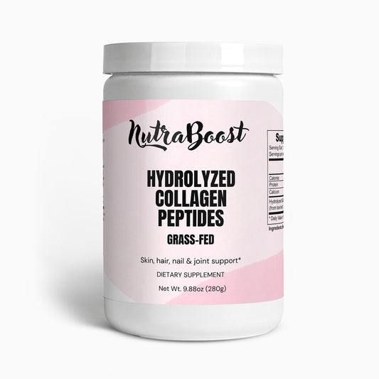 Grass-Fed Hydrolyzed Collagen Peptides - gives structure to tendons and joints